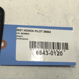 2020-2022 Honda Pilot  Rear Overhead Roof Upper Dome Light Reading Lamp OEM