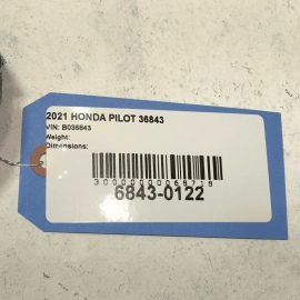 2016-2022 Honda Pilot Rear 3rd Row Passenger Quarter Panel Air Vent Grille OEM