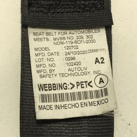 2016-2022 Honda Pilot Rear Driver Side 2 Row Seatbelt Seat Belt Retractor OEM
