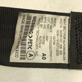 2016-2022 Honda Pilot Rear Passenger Side 3rd Row Seatbelt Belt Retractor OEM