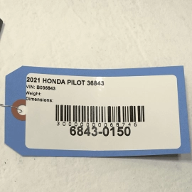 2016-2022 Honda Pilot Center Dash Pocket Hazard Warning Switch Indicator OEM