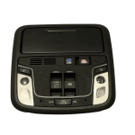 2020-2022 Honda Pilot Front Roof Overhead Console Black  *NH900L* Dome Lamp OEM