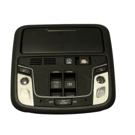 2020-2022 Honda Pilot Front Roof Overhead Console Black  *NH900L* Dome Lamp OEM