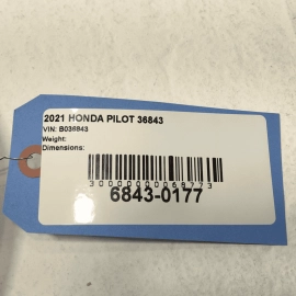 2016-2022 HONDA PILOT REAR RIGHR OR LEFT DOOR BODY WEATHERSTRIP SEAL OEM