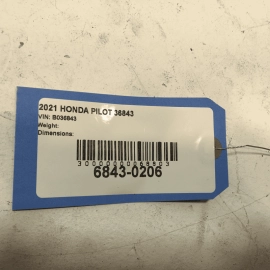 2019-2022 HONDA PILOT RADIATOR SUPPORT LOWER AIR GUIDE BAFFLE COVER OEM