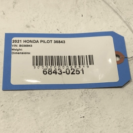 2019-2021 HONDA PASSPORT CRUISE CONTROL DISTANCE SENSOR RADAR MODULE UNIT OEM