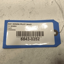 2019-2021 HONDA PILOT TAILGATE LIFTGATE LEFT DRIVER SIDE WIRE WIRING HARNESS OEM