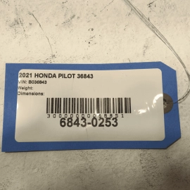 19-21 HONDA PILOT TAILGATE LIFTGATE RIGHT PASSENGER SIDE WIRE WIRING HARNESS OEM