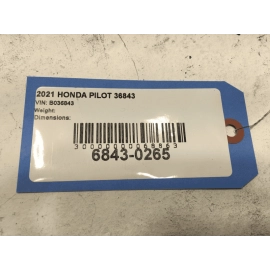 2019-2022 HONDA PILOT POWER BRAKE BOOSTER W/ MASTER CYLINDER & RESERVOIR OEM