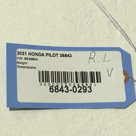 2016-2022 Honda Pilot Rear Left Driver Side Upper Door Hinge OEM
