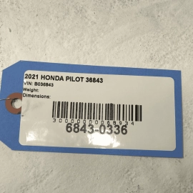 2016-2022 HONDA PILOT WINDSHIELD WIPER WASHER RESERVOIR PUMP MOTOR OEM