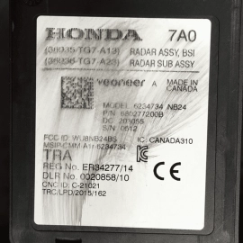 2019-2022 HONDA PILOT REAR LEFT DRIVER SIDE BLIND SPOT RADAR SENSOR MODULE OEM