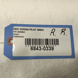2019-2022 HONDA PILOT REAR PASSENGER SIDE BLIND SPOT RADAR SENSOR MODULE OEM