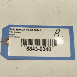 2016-2022 HONDA PILOT REAR RIGHT PASSENGER SIDE LIFTGATE TAILGATE HINGE OEM
