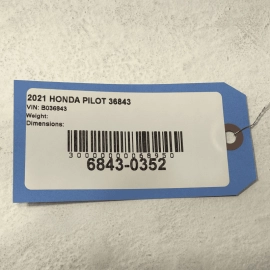 2019-2021 HONDA PILOT ACTIVE NOISE COMPUTER CONTROL MODULE UNIT BCM OEM
