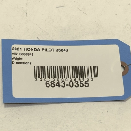 2016-2022 HONDA PILOT INTERIOR OVERHEAD DOME READING LIGHT OEM