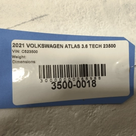 VOLKSWAGEN ATLAS ENGINE COMPARTMENT FUSE RELAY BOX UPPER COVER OEM 2018-2023