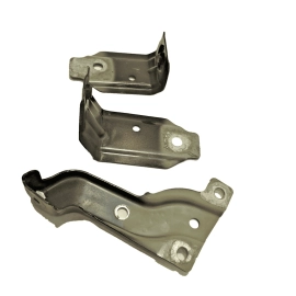 18-25 VOLKSWAGEN ATLAS FRONT DRIVER FENDER REINFORCEMENT BRACKET SET OF 3PCS OEM