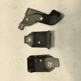 18-25 VOLKSWAGEN ATLAS FRONT DRIVER FENDER REINFORCEMENT BRACKET SET OF 3PCS OEM