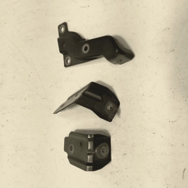 18-25 VOLKSWAGEN ATLAS FRONT DRIVER FENDER REINFORCEMENT BRACKET SET OF 3PCS OEM