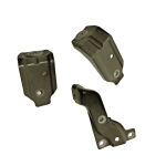 2018-2025 VOLKSWAGEN ATLAS FRONT PASSENGER FENDER REINFORCEMENT BRACKET SET OEM