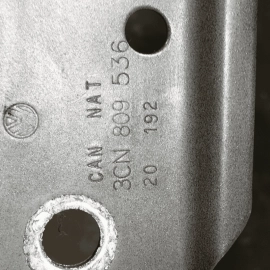 2018-2025 VOLKSWAGEN ATLAS FRONT PASSENGER FENDER REINFORCEMENT BRACKET SET OEM