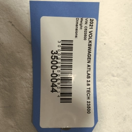 VOLKSWAGEN ATLAS 3.6L ENGINE AIR CLEANER INTAKE DUCT TUBE HOSE 2018-2023 OEM