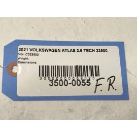 2020-2023 Volkswagen Atlas Front Right Passenger Side Door Control Module OEM 2020-2023 Volkswagen Atlas Front Right Passenger Side Door Control Module OEM