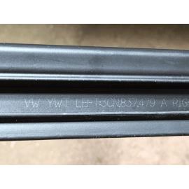 2018-2025 Volkswagen Atlas Front Right Door Window Inner Weatherstrip Seal OEM