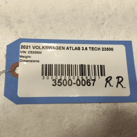 2018-2023 Volkswagen Atlas Rear Passenger Door Exterior Handle OEM