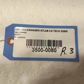 2018-2025 VOLKSWAGEN ATLAS REAR PASSENGER SIDE THIRD ROW SEAT BELT RETRACTOR OEM