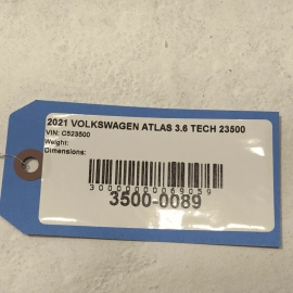 2018 - 2024 VOLKSWAGEN ATLAS RADIO ANTENNA AMPLIFIER NOISE SUPPRESSOR FILTER OEM