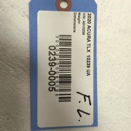 2015-2020 ACURA TLX FRONT LEFT DRIVER SIDE DOOR BLIND SPOT INDICATOR OEM