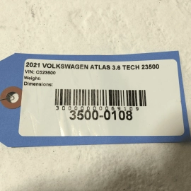 2018-2023 VOLKSWAGEN ATLAS CENTER CONSOLE GEAR SHIFTER BEZEL OEM