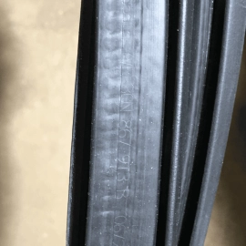 2018-2025 VOLKSWAGEN ATLAS REAR DRIVER SIDE DOOR BODY WEATHERSTRIP SEAL OEM