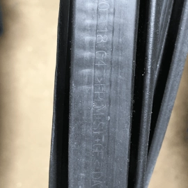 2018-2025 VOLKSWAGEN ATLAS REAR DRIVER SIDE DOOR BODY WEATHERSTRIP SEAL OEM