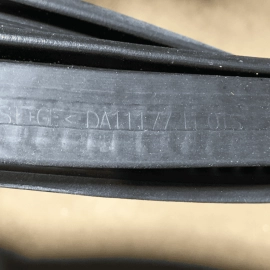 2018-2025 VOLKSWAGEN ATLAS REAR DRIVER SIDE DOOR BODY WEATHERSTRIP SEAL OEM