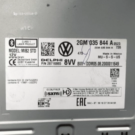 2021 VOLKSWAGEN ATLAS SE DASH DASHBOARD AUDIO RADIO RECEIVER CONTROL MODULE OEM