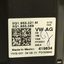 2018-25 VOLKSWAGEN ATLAS STEERING COLUMN MULTI FUNCTION COMBO CONTROL SWITCH OEM