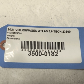 2021 VOLKSWAGEN ATLAS SE STEERING WHEEL W/ SWITCH BUTTON OEM