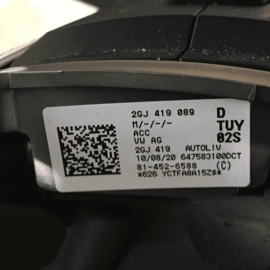 2021 VOLKSWAGEN ATLAS SE STEERING WHEEL W/ SWITCH BUTTON OEM