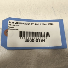 2018-2025 VOLKSWAGEN ATLAS ENGINE FRAME MOUNT BRACKET OEM