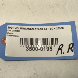 2021-23 VOLKSWAGEN ATLAS REAR PASSENGER SIDE BLIND SPOT RADAR SENSOR MODULE OEM