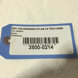 2018-2023 VOLKSWAGEN ATLAS BATTERY GROUND CABLE STRAP WIRE GRB WIRING OEM