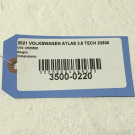 2018-2023 VOLKSWAGEN ATLAS AUTOMATIC GEAR SHIFT ASSEMBLY OEM
