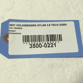 2018-2025 VOLKSWAGEN ATLAS BATTERY TRAY HOUSING BOX SUPPORT BRACKET PLATE OEM