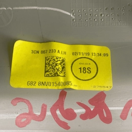 GENUINE 18-21  VW ATLAS WINDSHIELD LEFT DRIVER SIDE A PILLAR TRIM COVER OEM