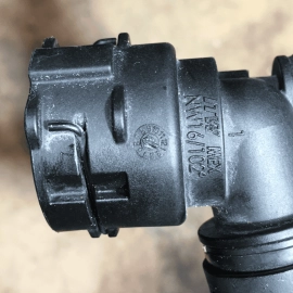 2018-2023 Volkswagen Atlas A/C HVAC Heater Water Inlet Hose Set OEM