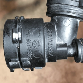 2018-2023 Volkswagen Atlas A/C HVAC Heater Water Inlet Hose Set OEM