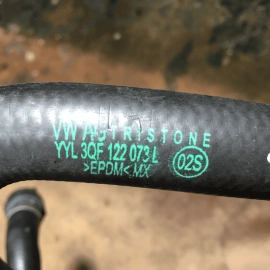 2018-2023 Volkswagen Atlas HVAC Heater Coolant Water Hose OEM